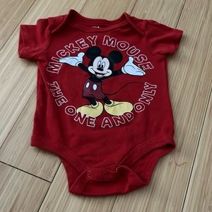 Boys Size 3-6M Disney Onesie